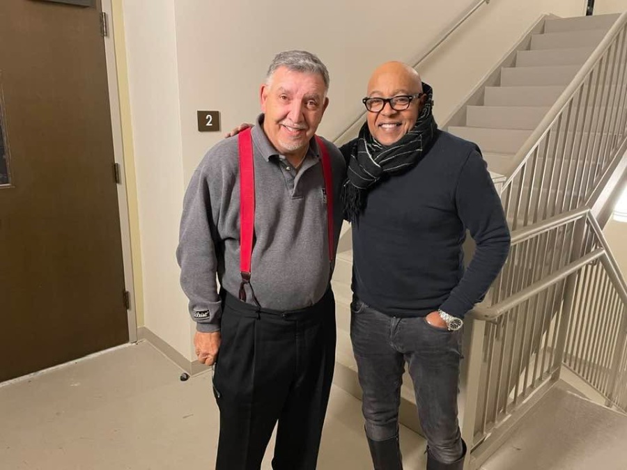 Joe Magnetico with Peabo Bryson