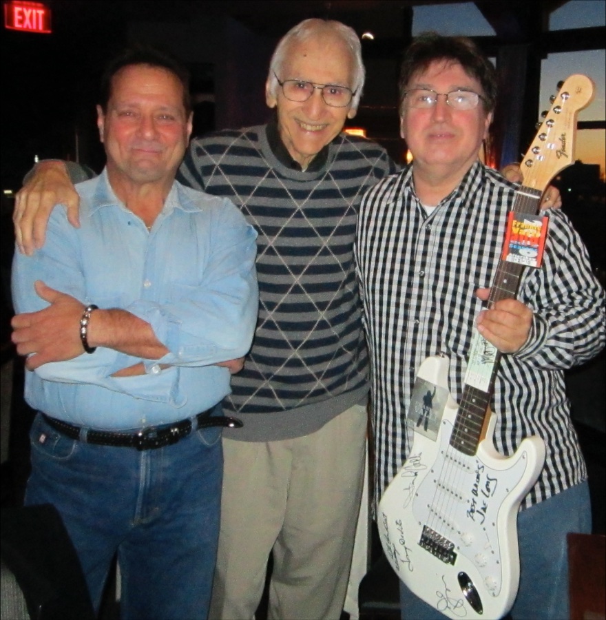 Joe Magnetico with Joe Long, bassist of The Four Seasons